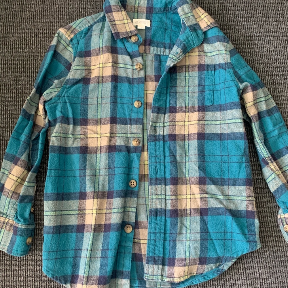 Boys flannel size 4